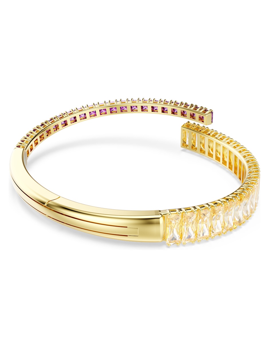 Brazalete swarovski de metal matrix con acabado