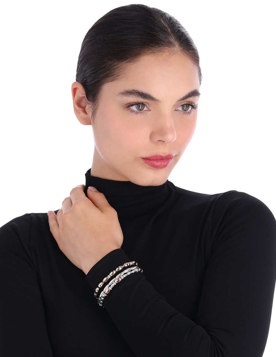 Multi-pulsera Mixed Tunes acabado brillante 3