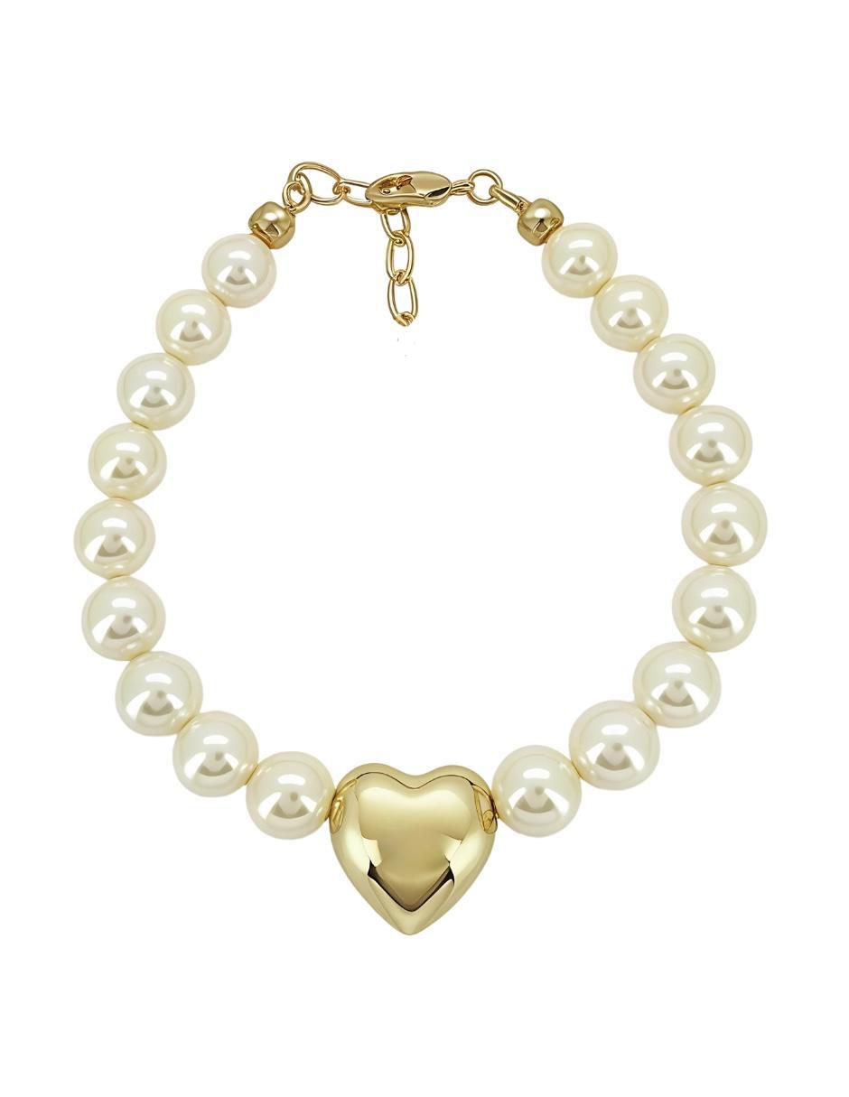 Anillo y pulsera de corazón Éclair 18 k cristal 2