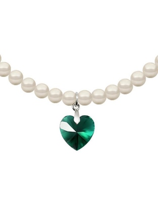 Collar de corazón Éclair de plata P 925 Collar de corazón Éclair de plata P 925