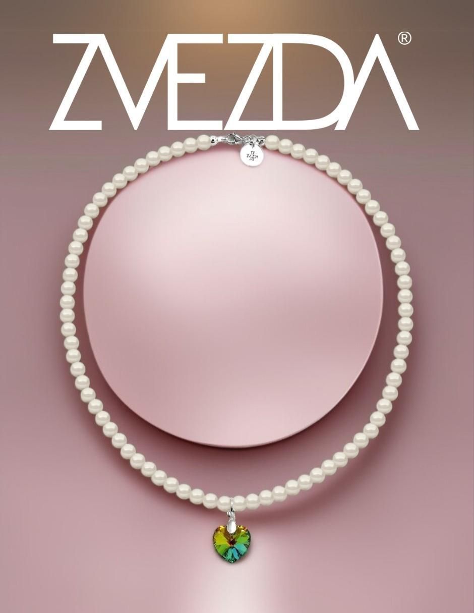 Collar corazón Éclair de plata P 925 2