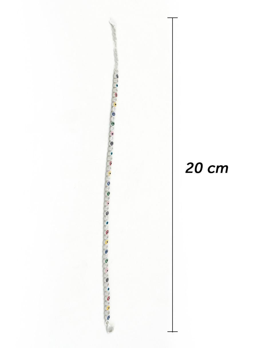Pulsera de plata con zirconia P 925 Otras Manos acabado brillante 7