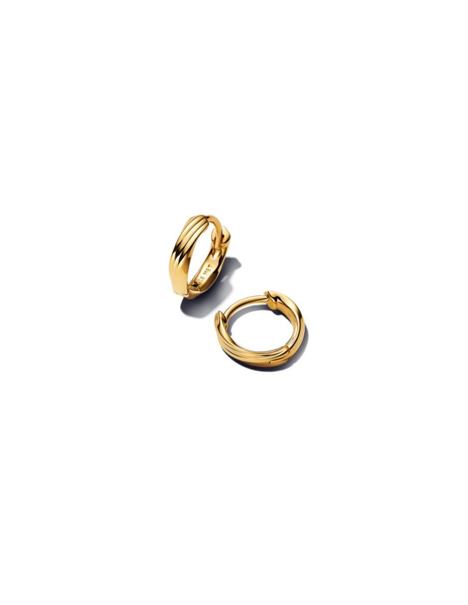 Aretes de aro de plata P 925