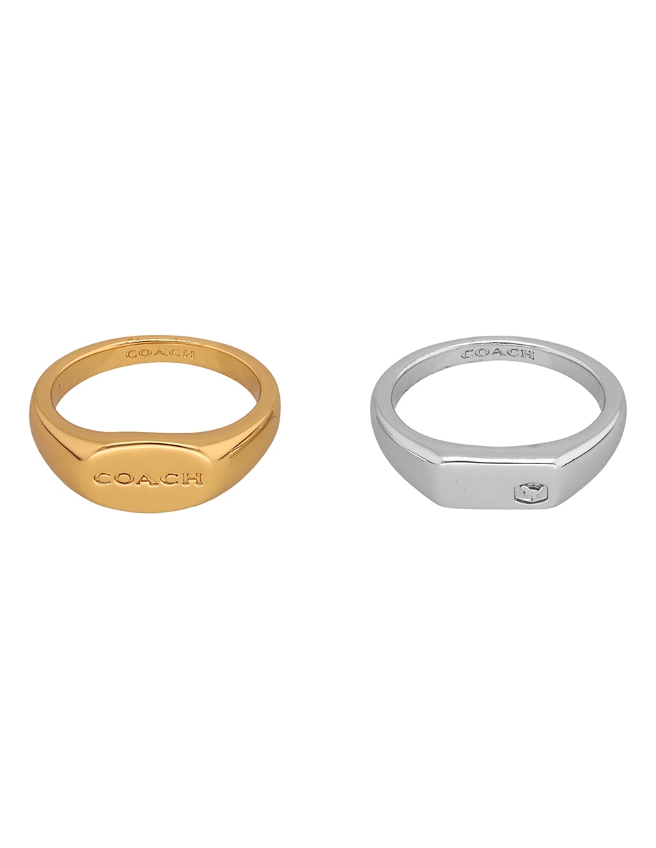 Set anillo circular 9.1 Signet Heirlooms pulido
