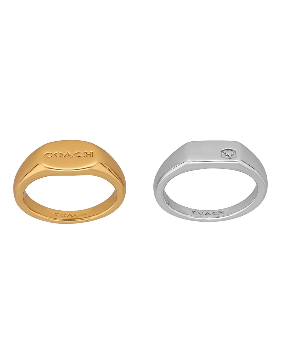 Set anillo circular 9.1 Signet Heirlooms pulido