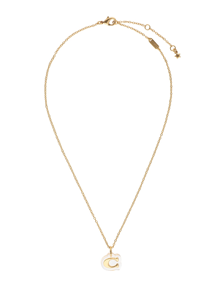 Collar letra c 10.1 Embedded Lucite 2