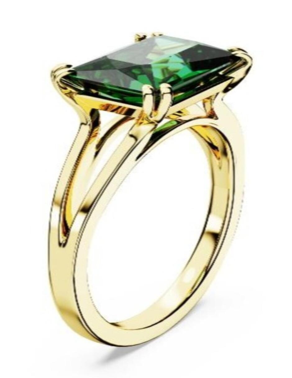 Anillo rectangular Stilla brillante 4