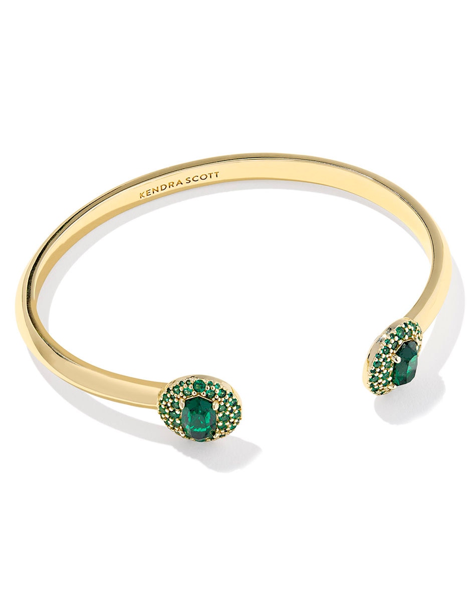 Pulsera con zirconia 14 k con acabado baño de oro Pulsera con zirconia 14 k con acabado baño de oro