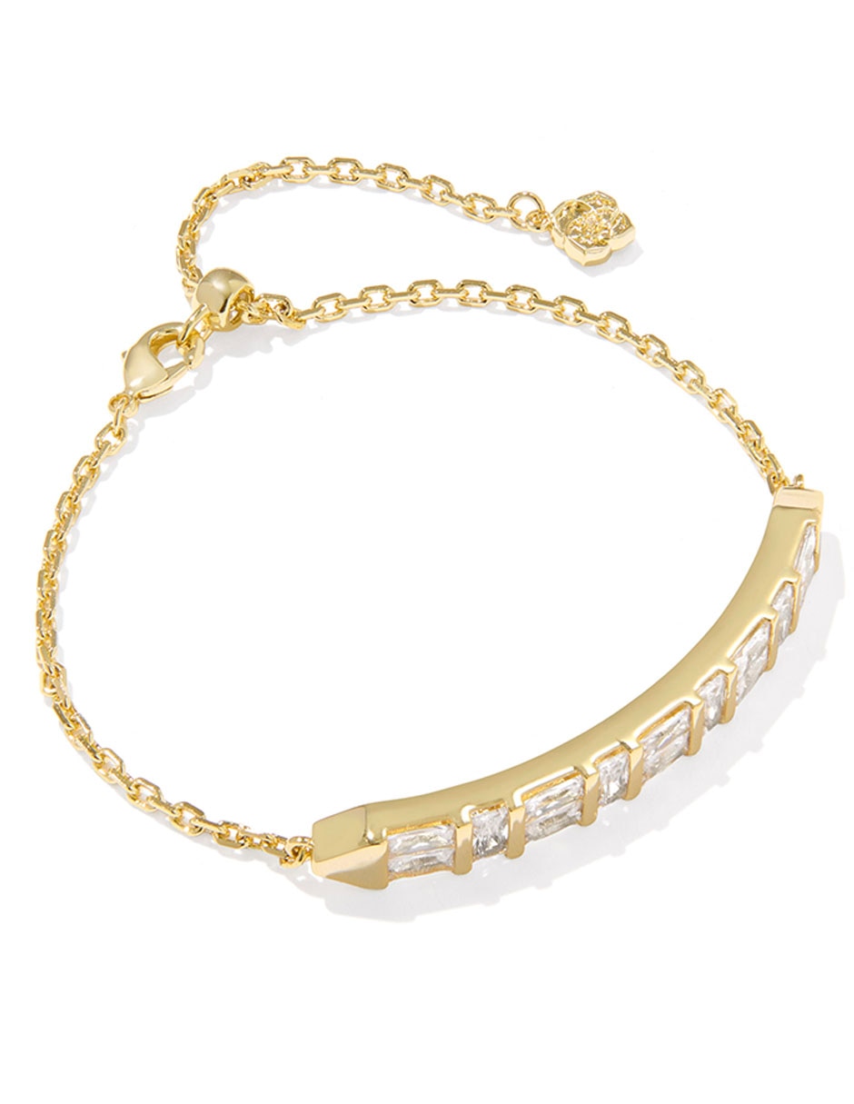 Imagen de producto Pulsera Kendra Scott con cristal con acabado baño de oro 14 K