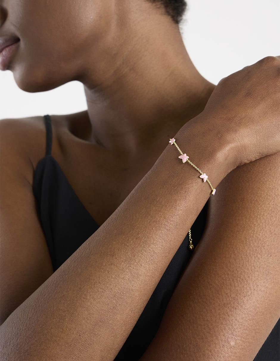 Pulsera Kendra Scott 14 k acabado baño de oro