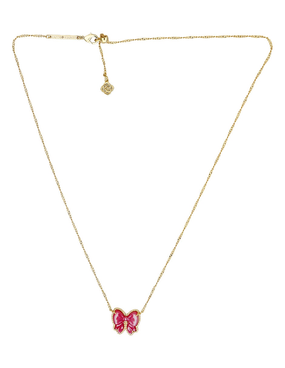 Collar con dije de moño Kendra Scott 14 K