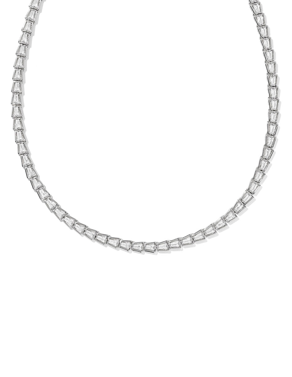 Collar Bella Tennis de plata P 925 Collar Bella Tennis de plata P 925
