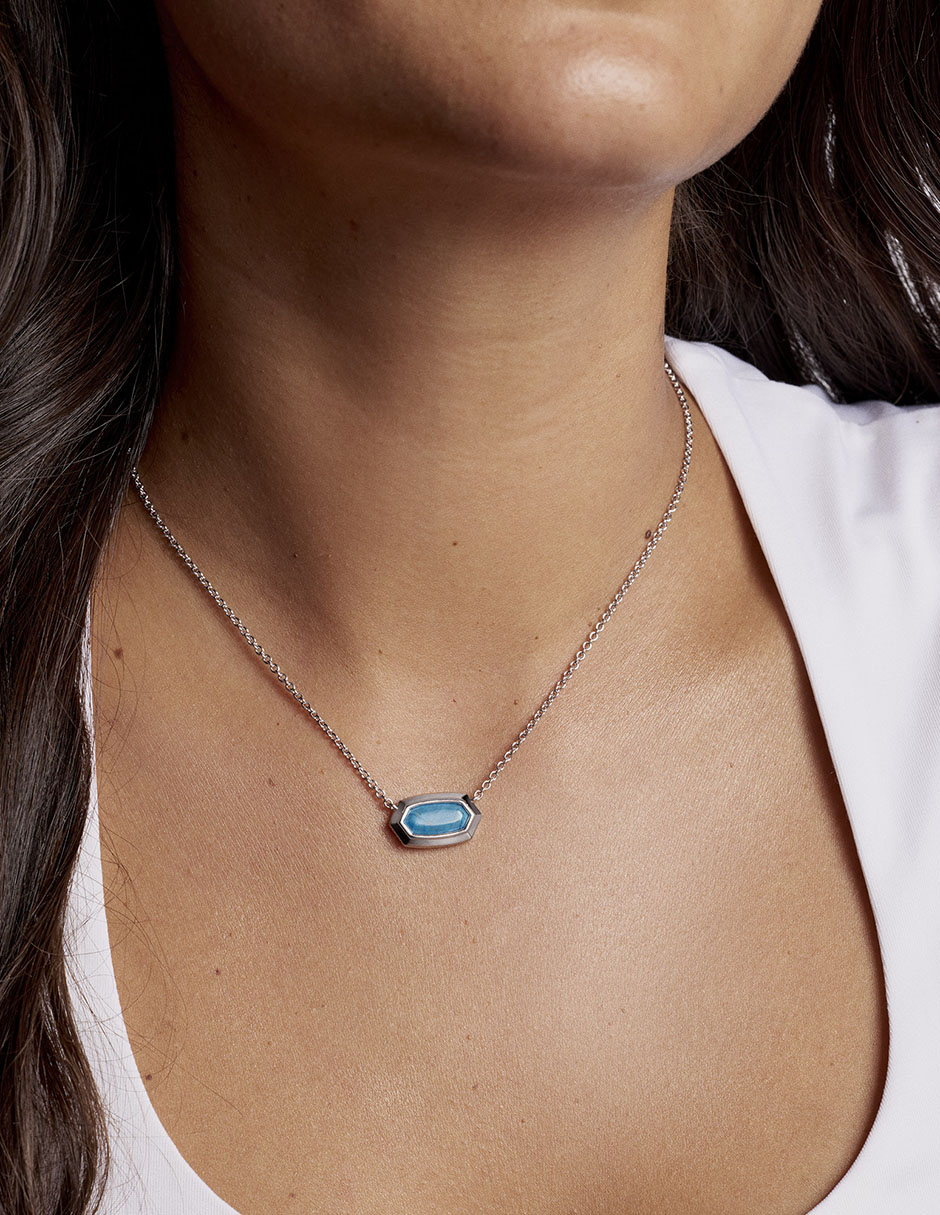 Collar de hexágono Kendra Scott