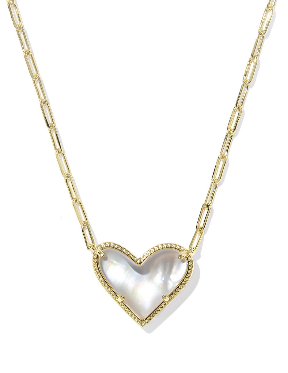 Collar de corazón Kendra Scott Preprimavera 14 K