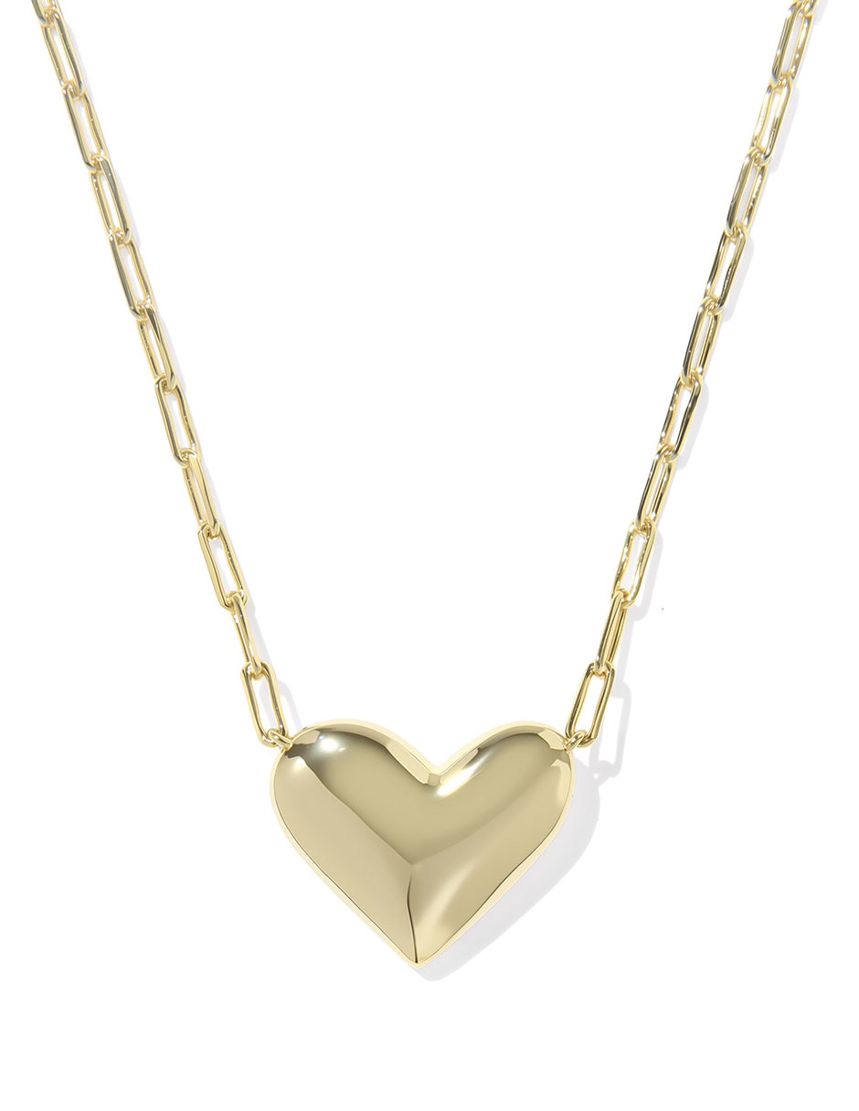 Collar de corazón Kendra Scott Preprimavera 14 K