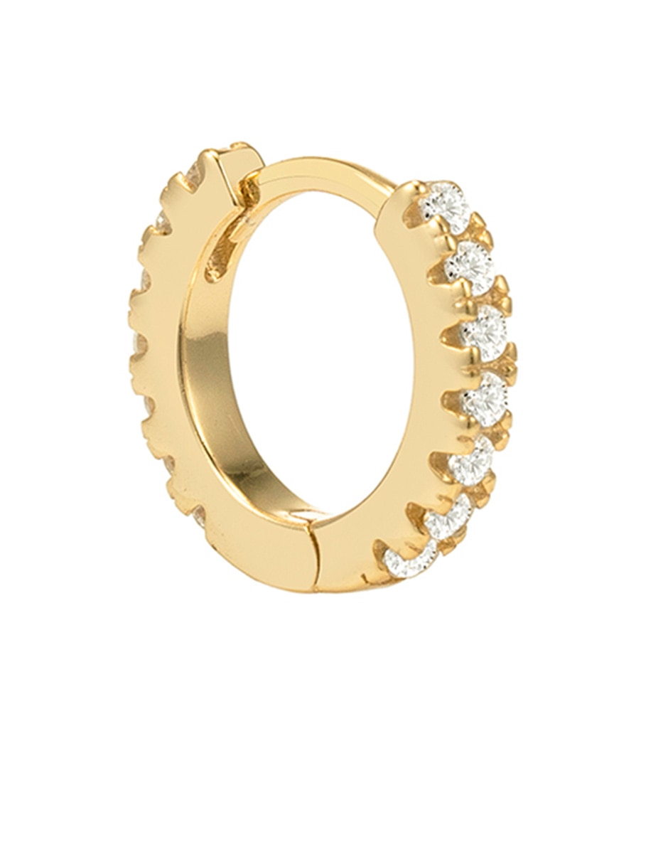 Piercing Golden Circonias con acabado baño de oro 14 K 2
