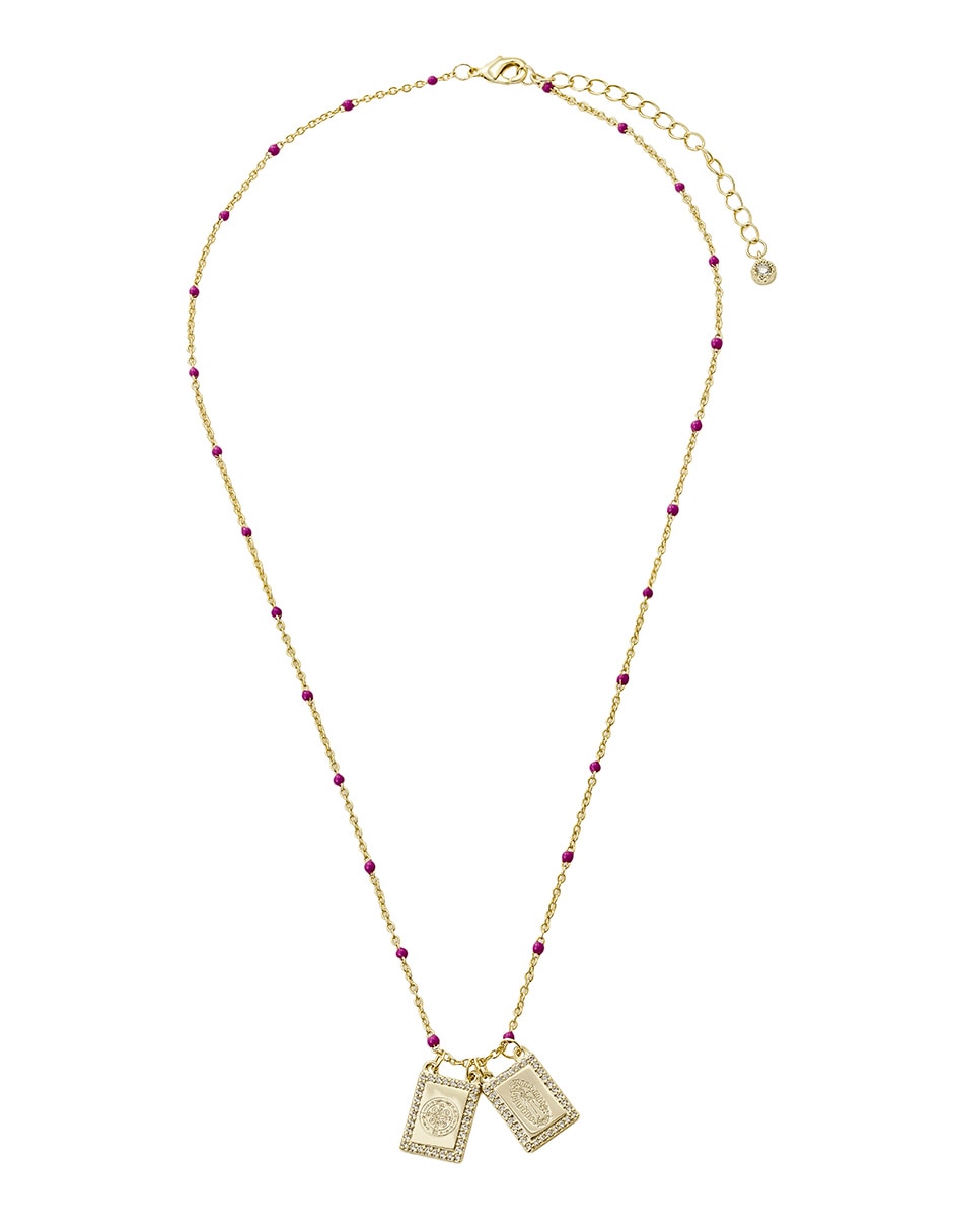Collar San Benito  Religiosos baño de oro 14 k 2