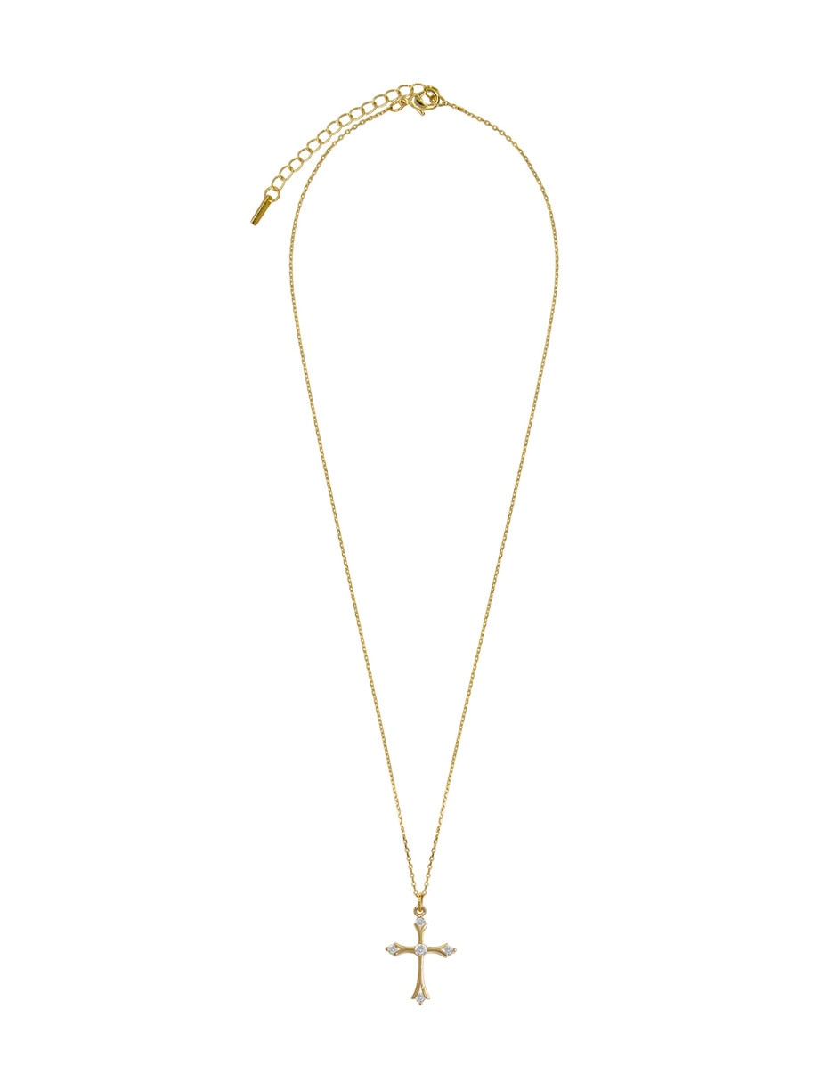 Collar con dije de cruz artre