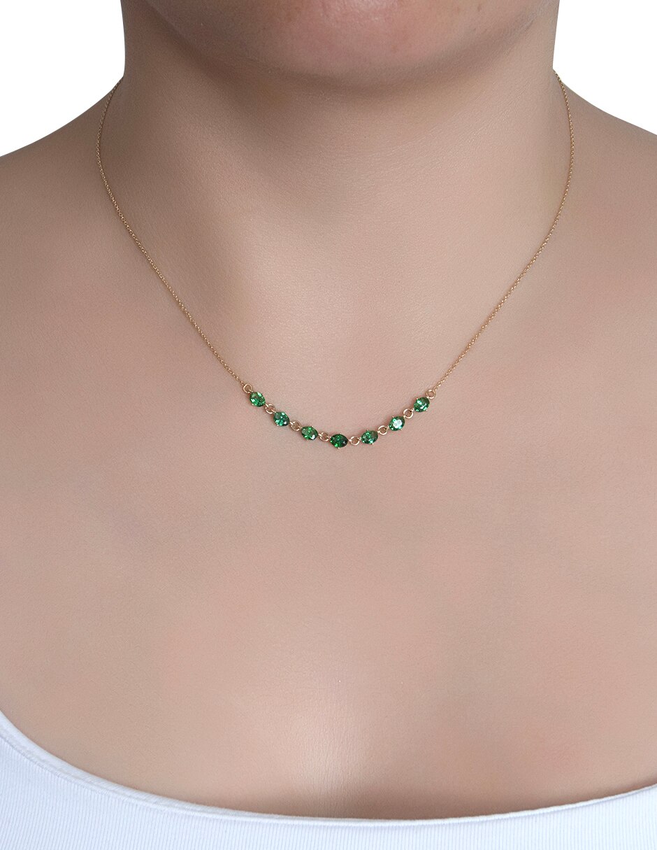 Collar circonia oval Collar circonia oval