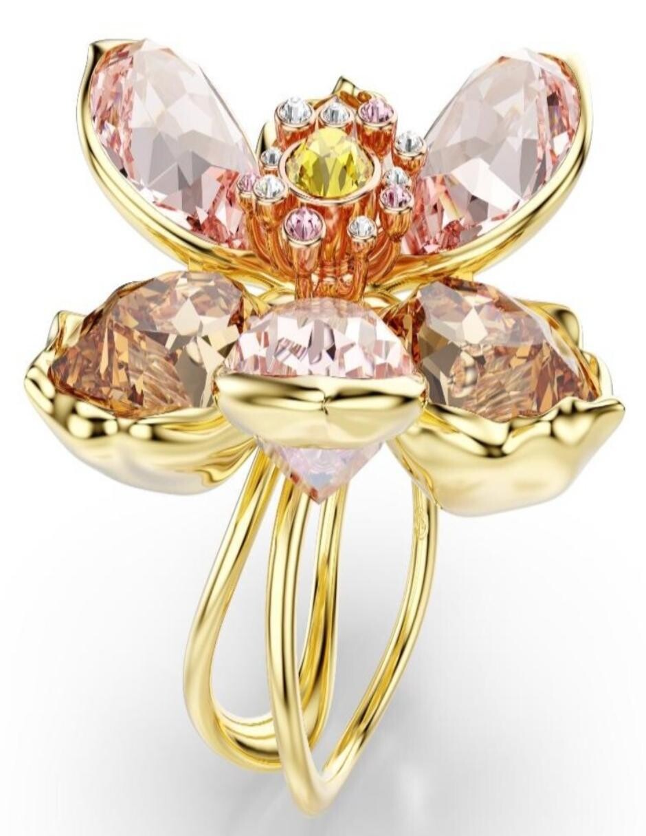 Anillo de flor Idyllia brillante
