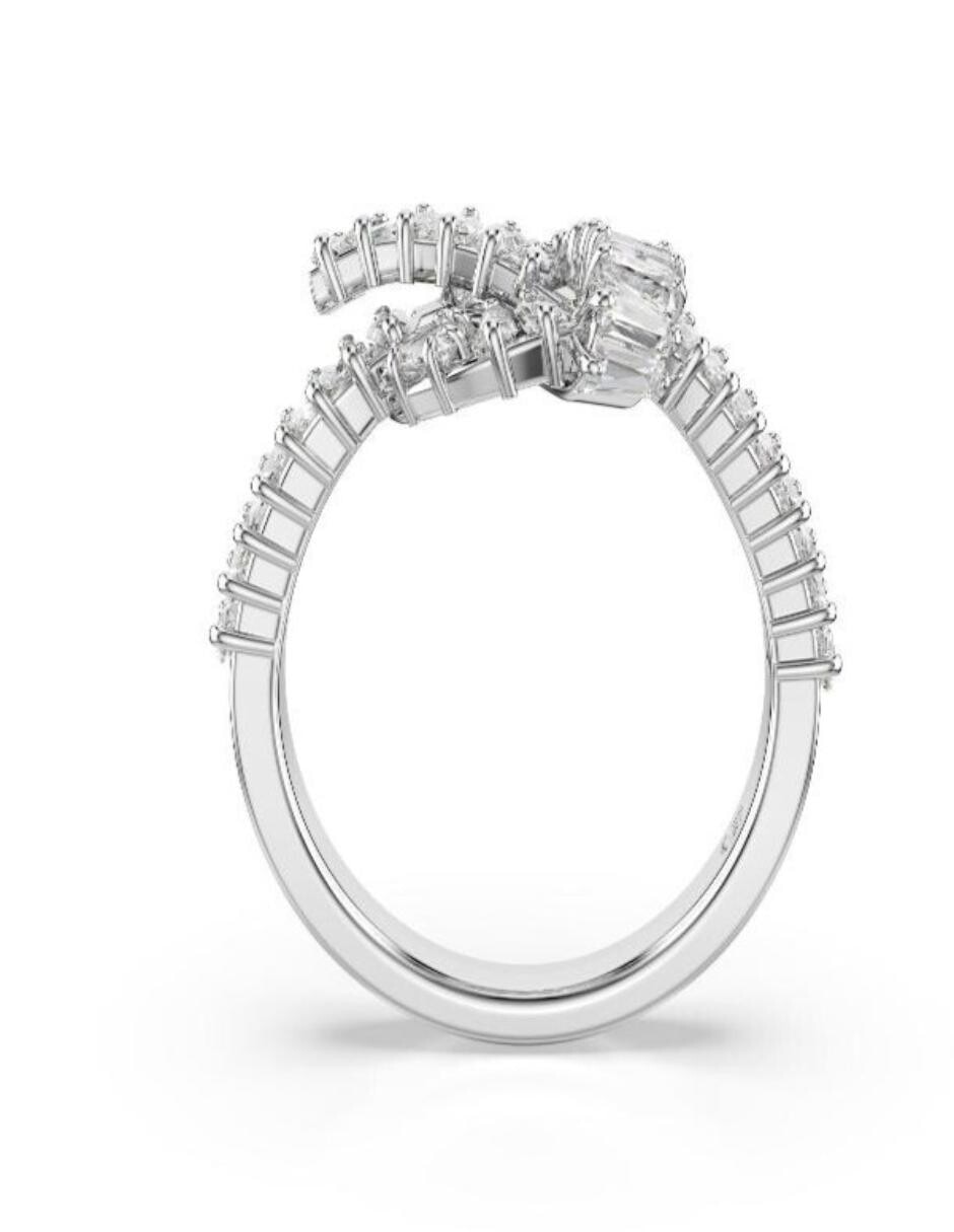 Anillo de nudo Matrix brillante