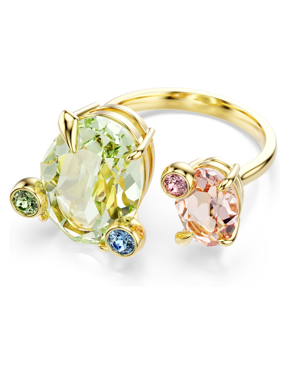Anillo "de (si aplica)" irregular swarovski gema no aplica sin kilataje "de" metal swarovski brillante