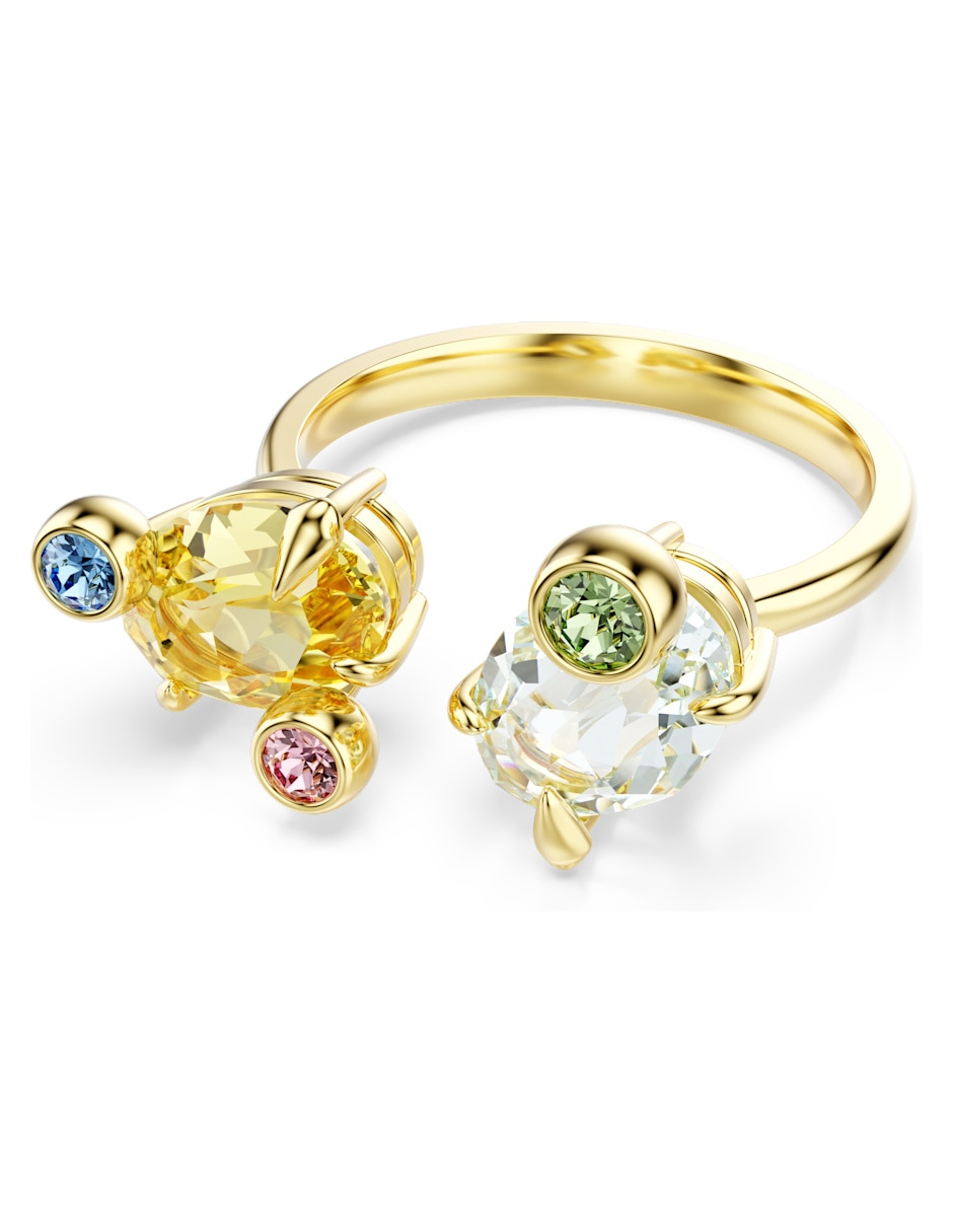Anillo "de (si aplica)" irregular swarovski gema no aplica sin kilataje "de" metal swarovski brillante