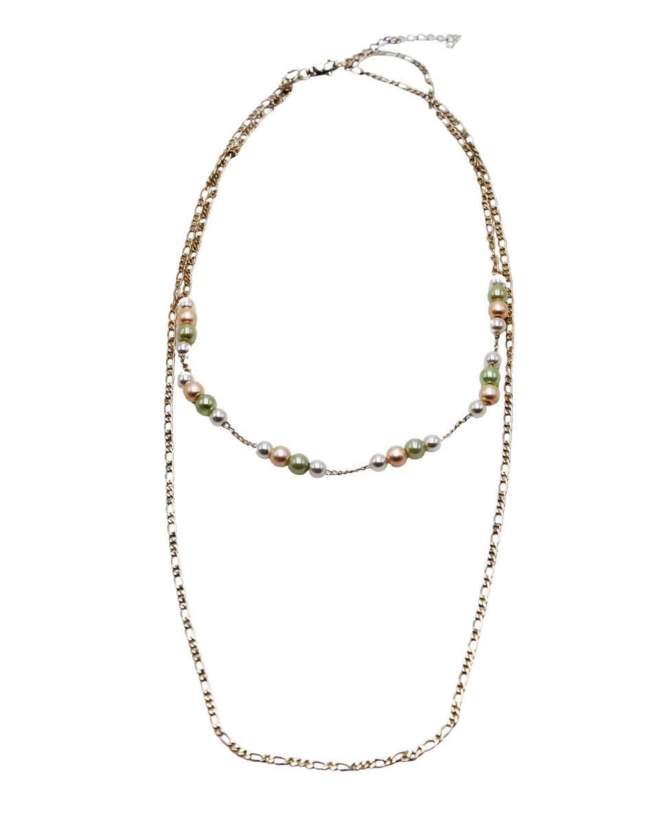 Collar de varios hilos Joyería Fina de oro 18 K 3