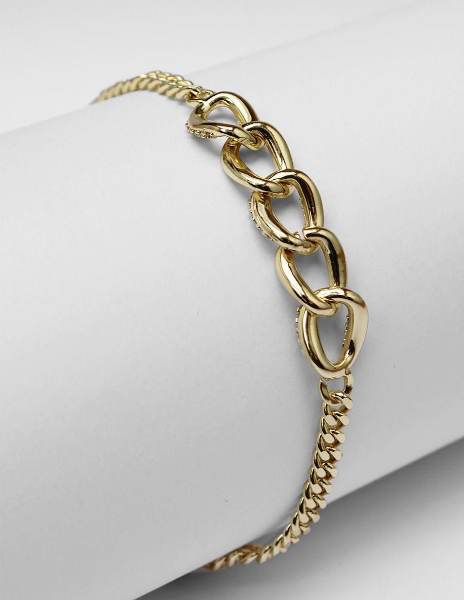 Pulsera de oro laminado 8 K acabado brillante 2
