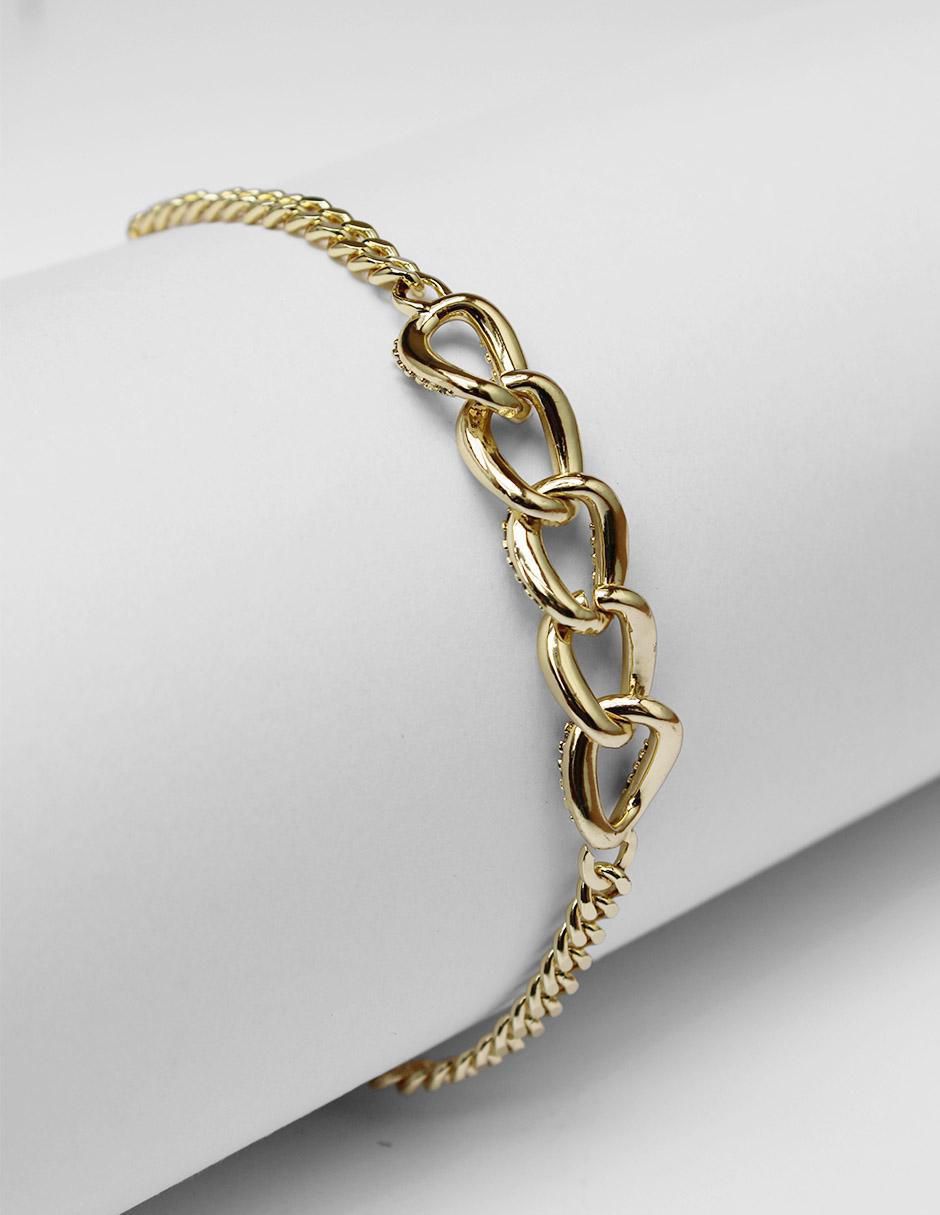 Pulsera de oro laminado 8 K acabado brillante 5
