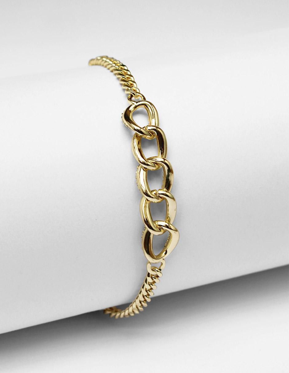 Pulsera de oro laminado 8 K acabado brillante 6