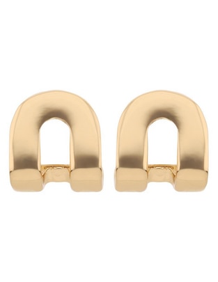 Aretes con acabado brillante