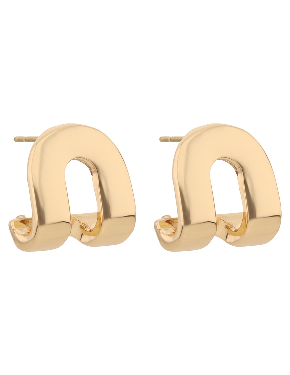 Aretes con acabado brillante 2