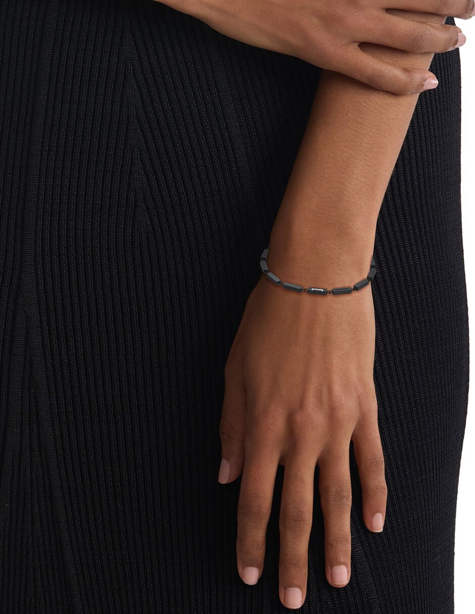Brazalete con cristal Essential Links acabado brillante 3