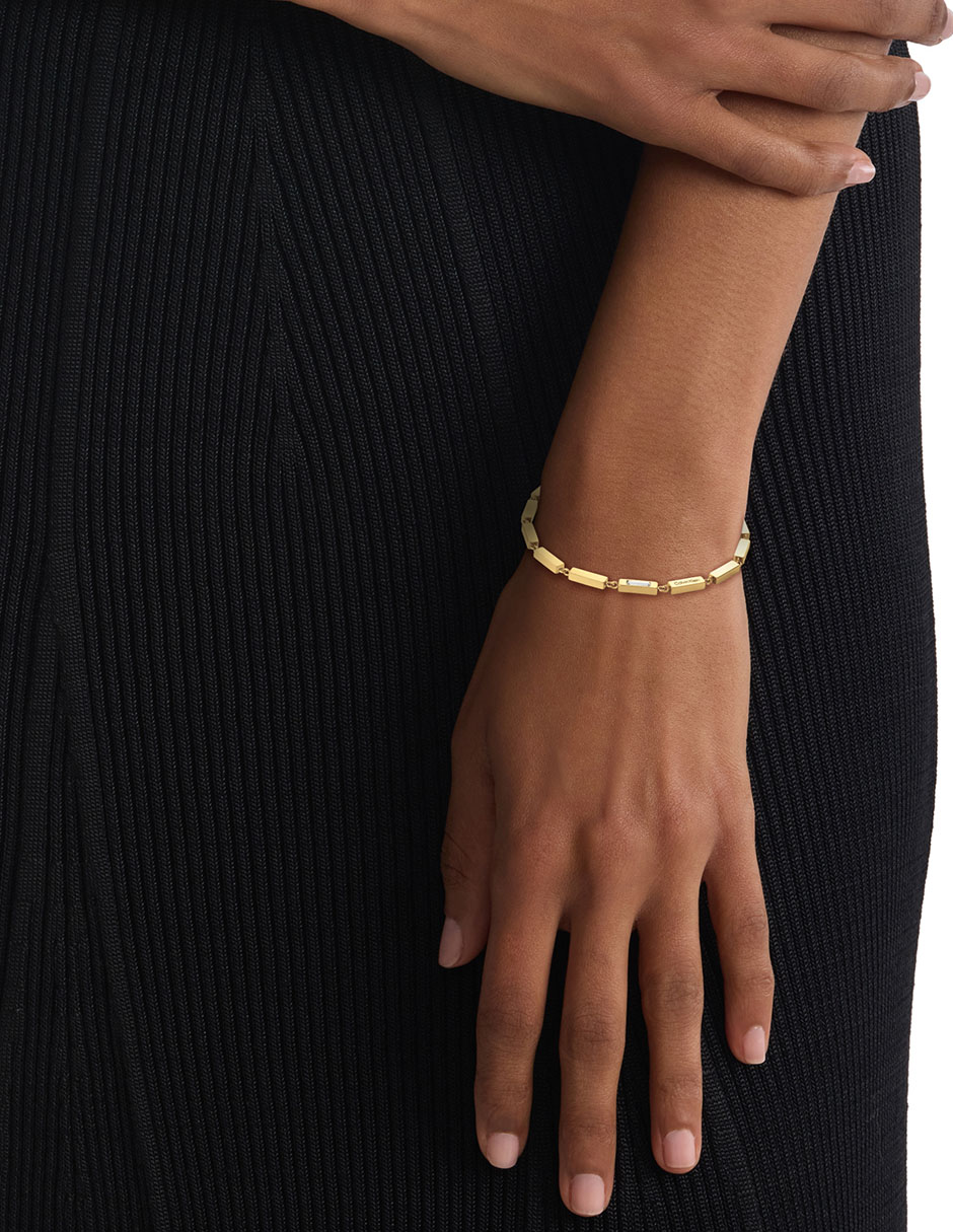 Brazalete con cristal Essential Links acabado brillante 3