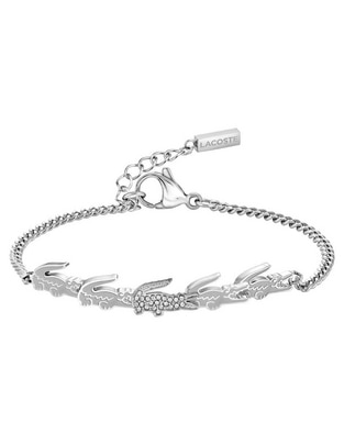 Pulsera con cristal Crocodile acabado brillante