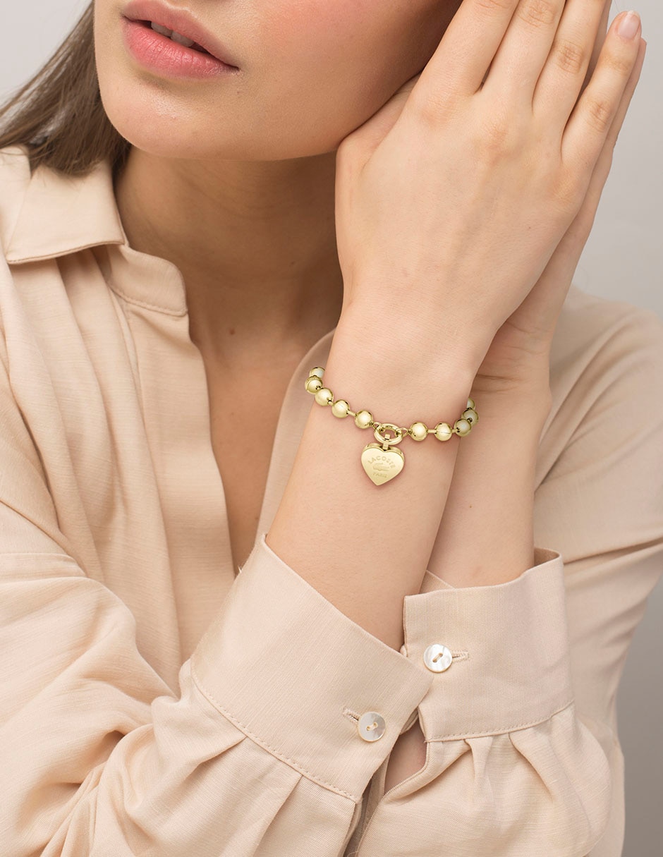 Pulsera Love My Croc acabado brillante 4