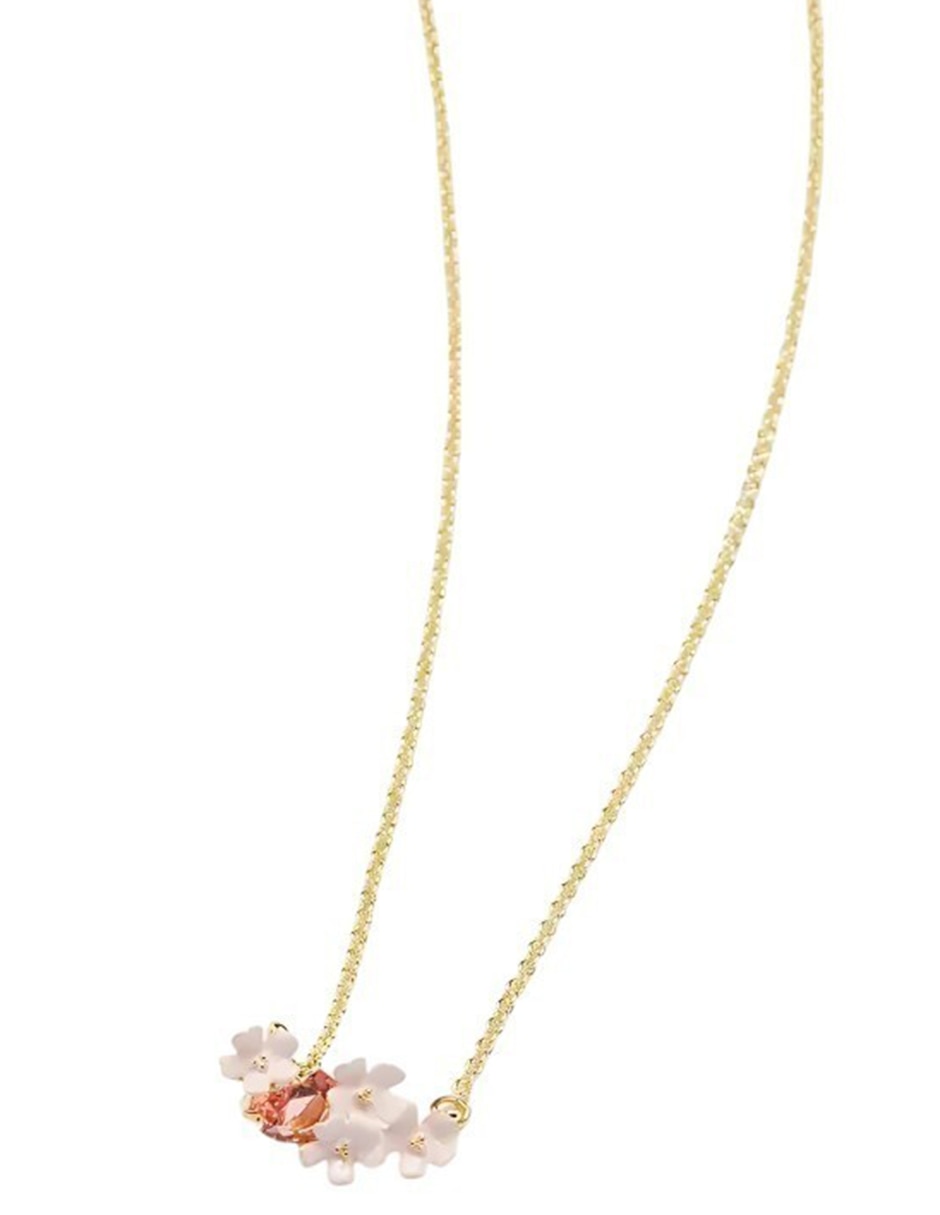 Collar de flor Les Néréides Spring Ball de baño de oro 18 K