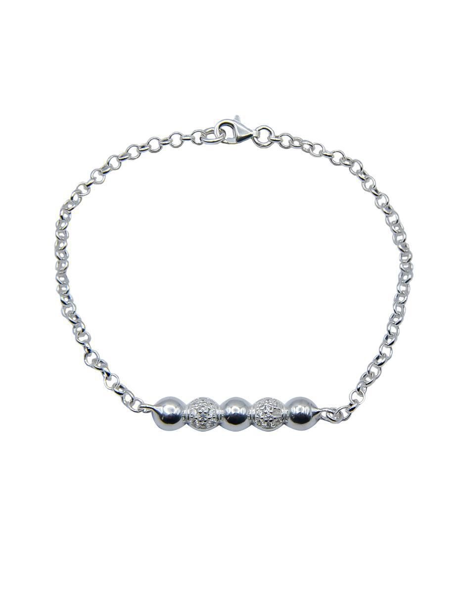 Pulsera de plata P 925 acabado pulido