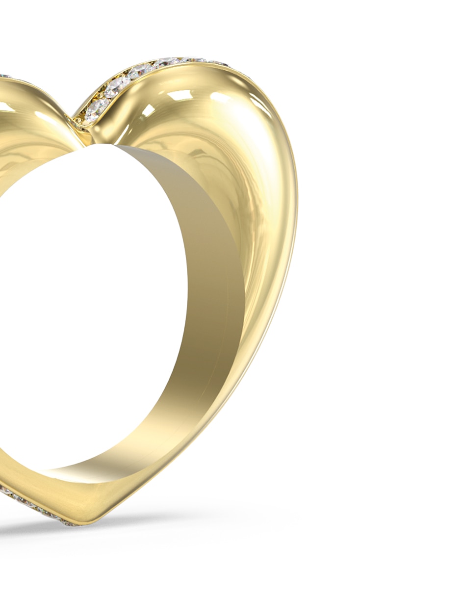 Anillo de corazón Love brillante 2