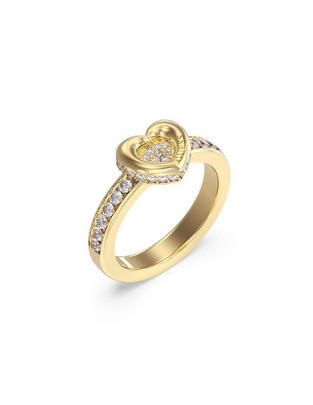 Anillo de corazón Love circonita pavé Anillo de corazón Love circonita pavé