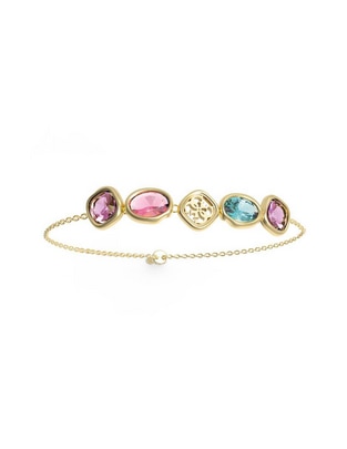 Brazalete con circonita Mamounia acabado brillante