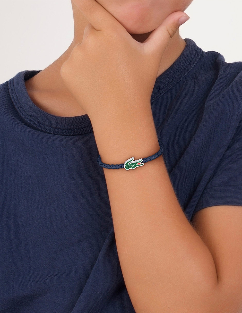 Brazalete de piel Cutie Croc acabado mate 4