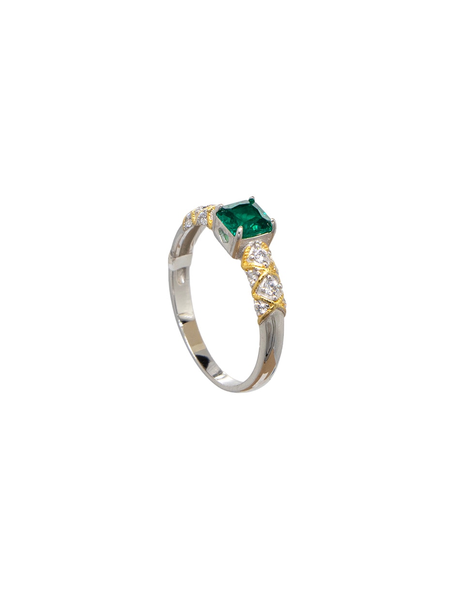 Anillo P 925 de plata zirconia pavé 3