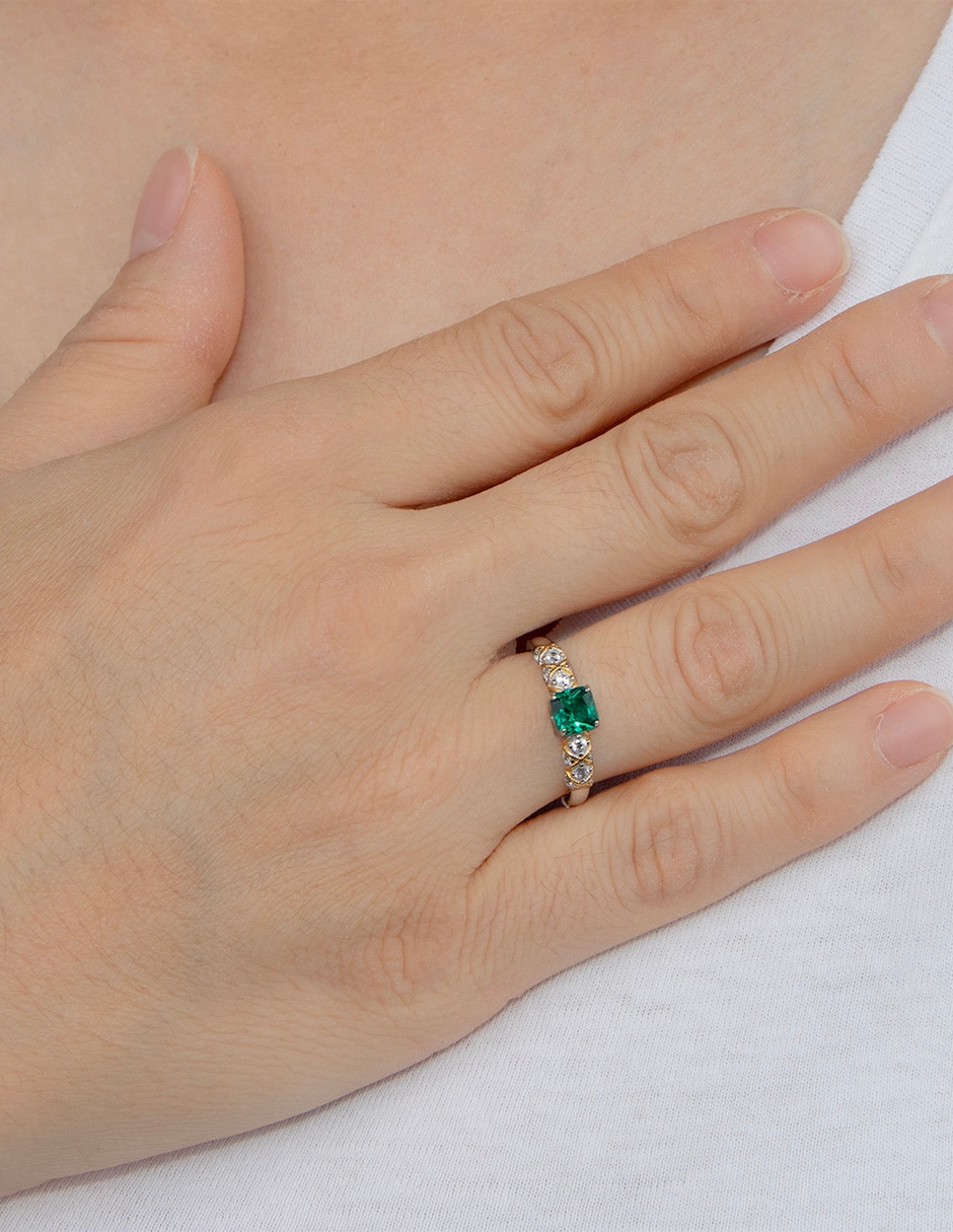 Anillo P 925 de plata zirconia pavé Anillo P 925 de plata zirconia pavé