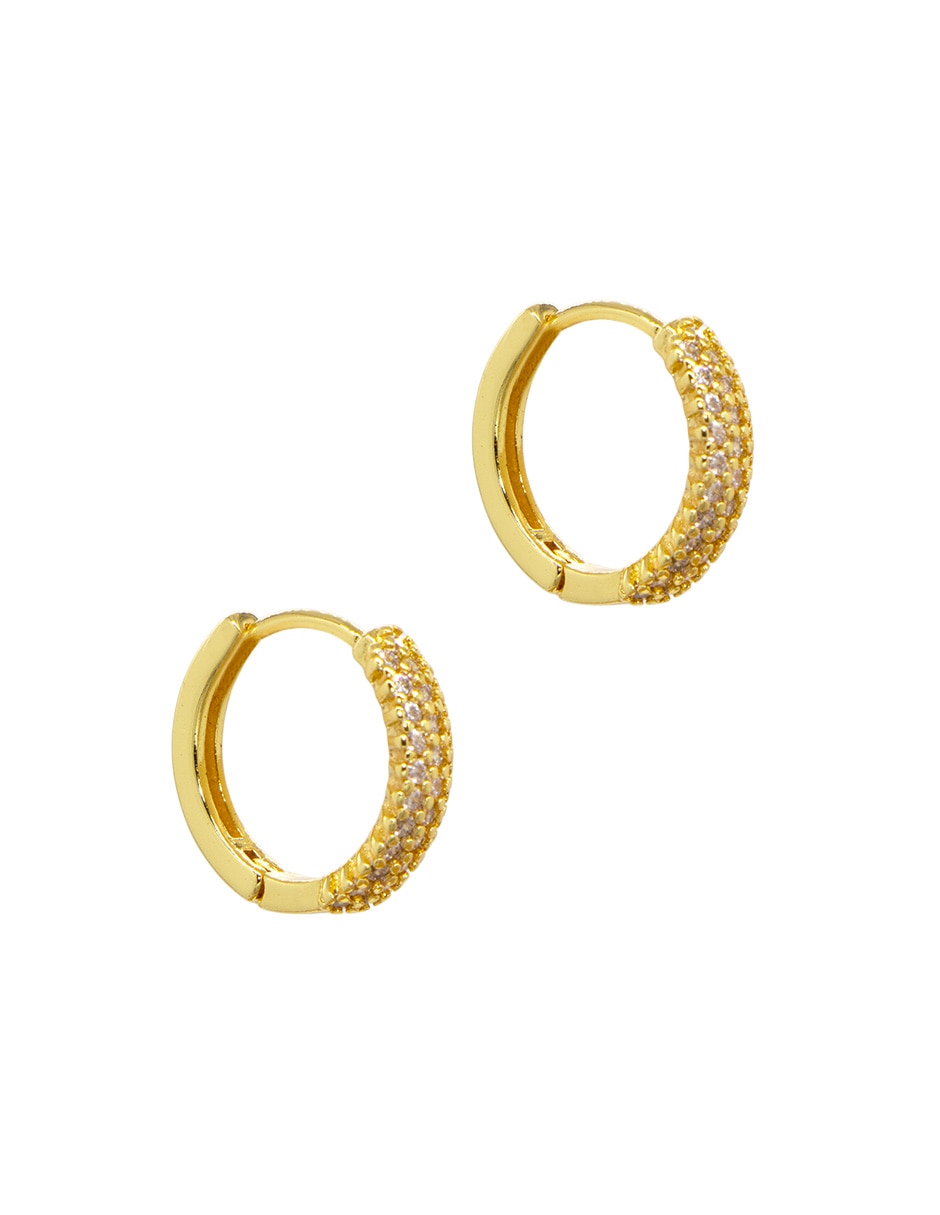 Aretes con acabado pavé 2