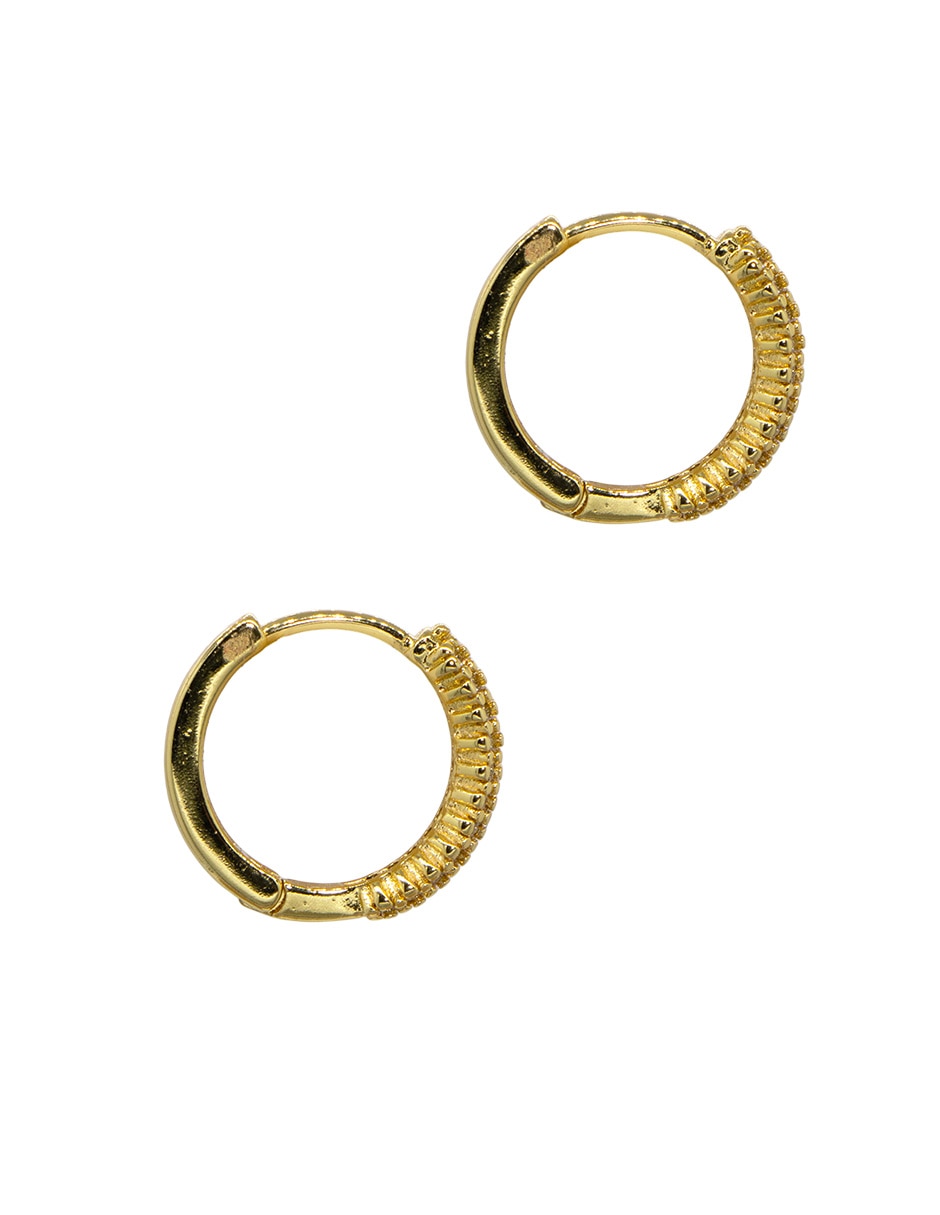 Aretes con acabado pavé 3