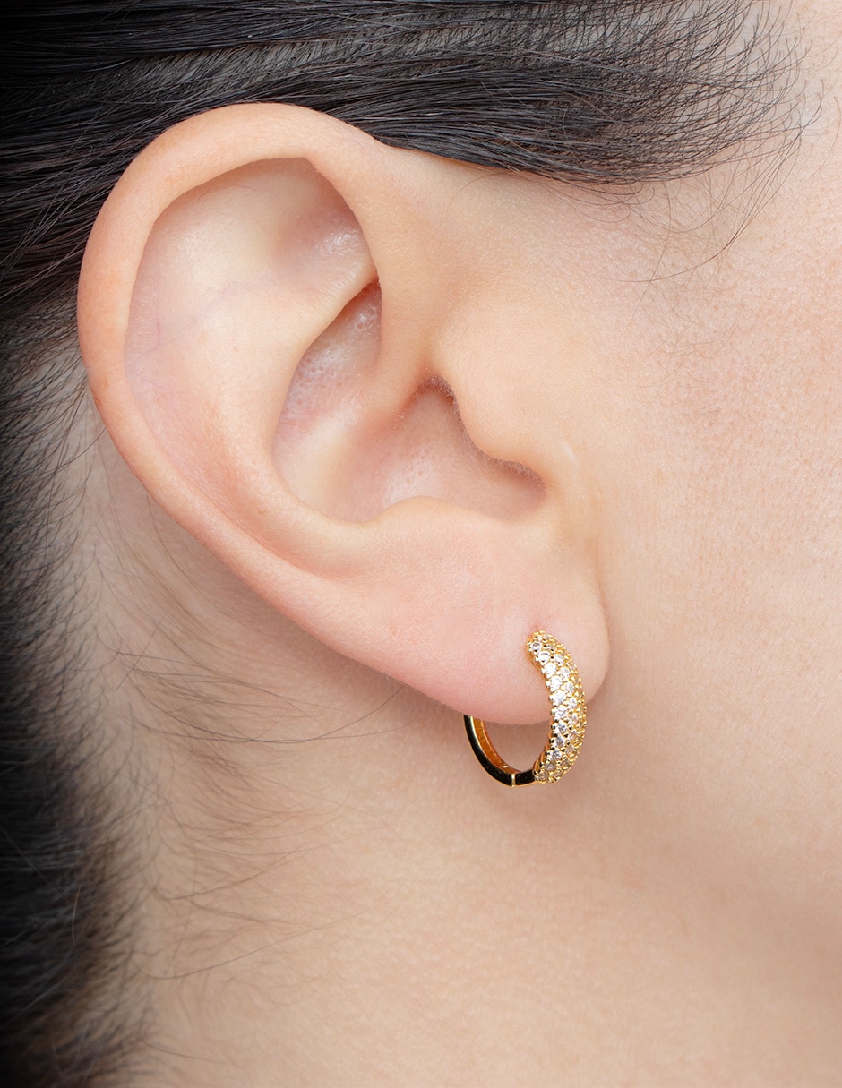 Aretes con acabado pavé 4
