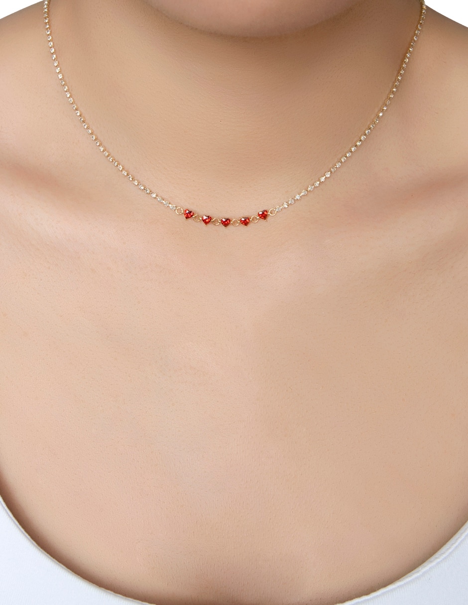 Collar de corazón