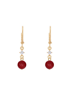 Aretes emanuel ungaro con acabado pulido jade 1